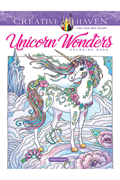 Dover Pubn Inc Carte de colorat Creative Haven cu unicorni minunăți