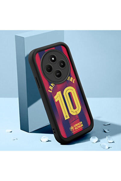 Hontinga حافظة هاتف من السيليكون الناعم المتوافقة مع هاتف Redmi A4 مضادة للسق...