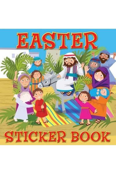 Candle Books Carte de autocolante de Paște