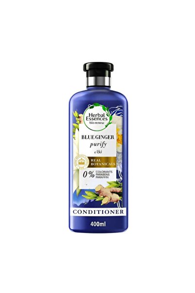 Herbal Essences هيربال إيسنسز بيو رينيو بلسم بالزنجبيل الأزرق لتنقية الشعر - ...