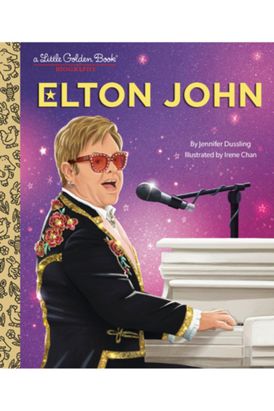 Golden Books Pub Co Inc Elton John: O mică biografie de carte de aur