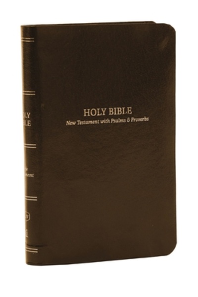 Thomas Nelson Pub Kjv, Noul Testament de buzunar cu Psalmi și Proverbe, piele...