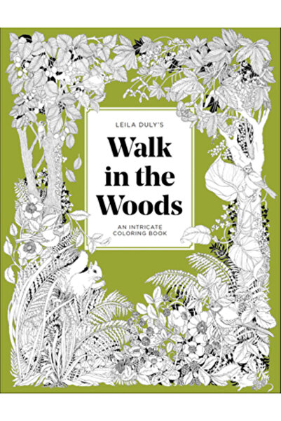 Skittledog O plimbare în pădure: o carte de colorat complexă