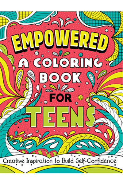 Rockridge Pr Empowered: O carte de colorat pentru adolescenți: Inspirație cre...
