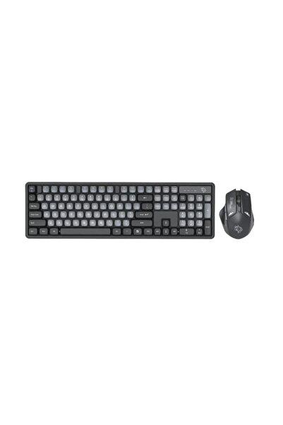porodo Gaming Wireless Keyboard & Mouse Combo 2.4GHz with Arabic Keys & Adjustable DPI