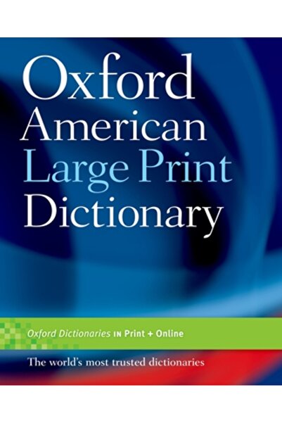 Oxford University Press, USA Dicționar Oxford American cu caractere mari
