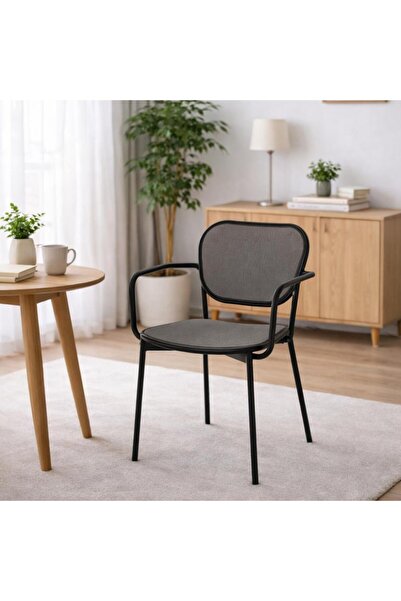 Palma homez Stylish dining chair design for a modern dining room - black