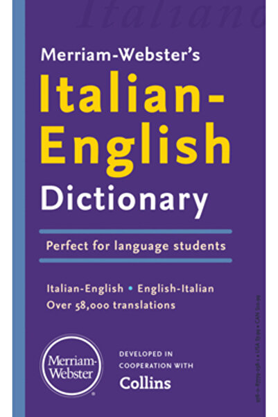 Merriam Webster Inc Dicționarul italian-englez Merriam-Webster