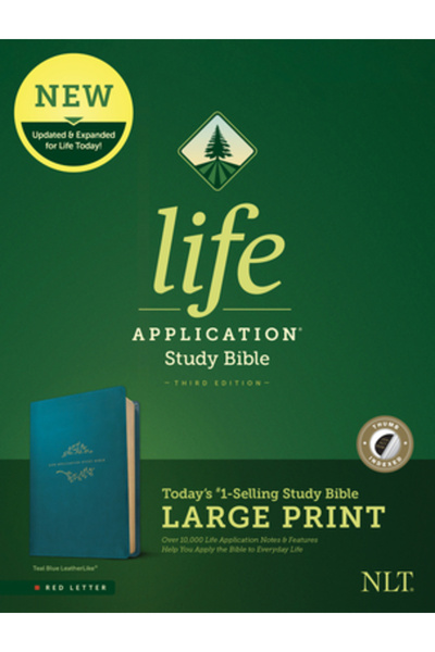 Tyndale House Publ Biblia de studiu NLT Life Application, ediția a treia, car...