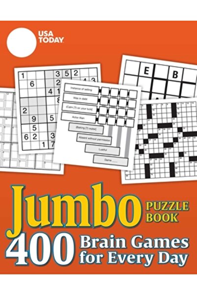 Andrews McMeel Publishing Carte cu puzzle-uri Jumbo USA Today: 400 de jocuri de inteligență pentru fiecare zi