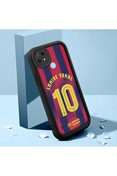 Hontinga حافظة هاتف من السيليكون الناعم المتوافقة مع هاتف Realme C21 مضادة لل...