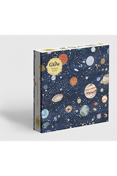 Magic Cat Puzzle strălucitor: Puzzle cu 500 de piese cu tematică spațială