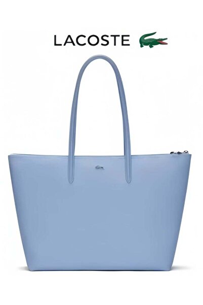 Generic Women's Concept Fashion Versatile Large Capacity Zipper Handbag Tote Bag Shoulder Bag Large Blue