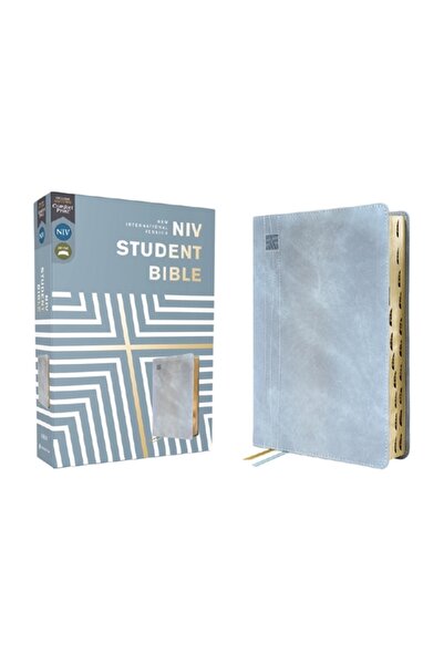 Zondervan Biblia Niv pentru studenți, Leathersoft, Turcoaz, Indexare cu deget...