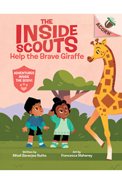 Scholastic Ajută girafa curajoasă: O carte cu ghinde (Cercetașii din interior...