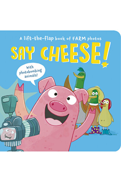 tiger tales Spune Brânză!: O Carte cu Fotografii de la Fermă cu Clapeta Ridică-o