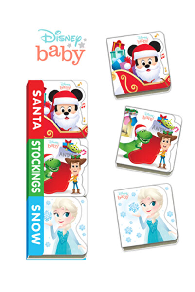 Disney Pr Disney Bebeluș Moș Crăciun, Șosete, Zăpadă