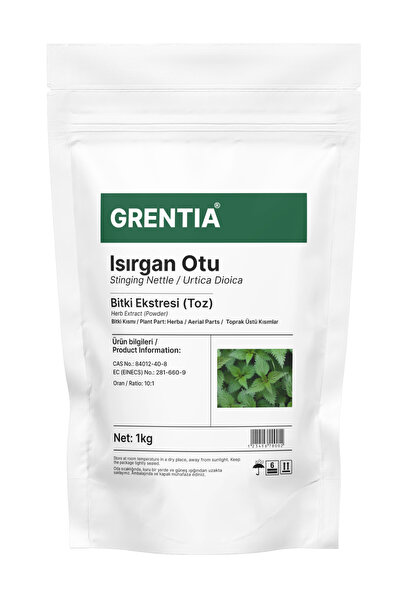 Grentia Isırgan Otu Toz Ektstresi / Toz Ekstraktı 1 kg - Urtica dioica