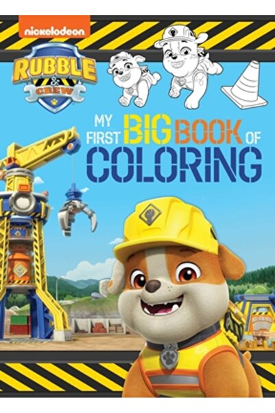 BuzzPop Rubble & Crew: Prima mea mare carte de colorat (o carte de colorat Ru...