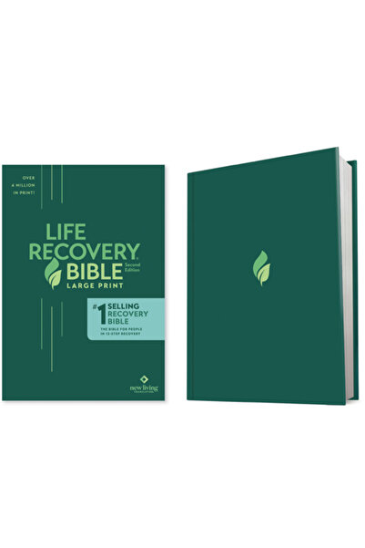 Tyndale House Publ Biblia Recuperării Vieții NLT, cu caractere mari