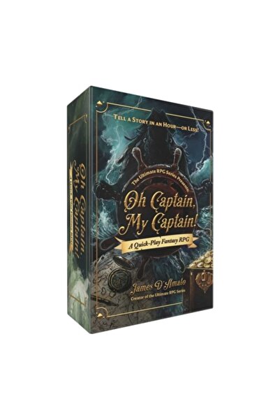 Adams Media The Ultimate RPG Series Presents: Oh Captain, My Captain!: A Quick-Play Fantasy RPG