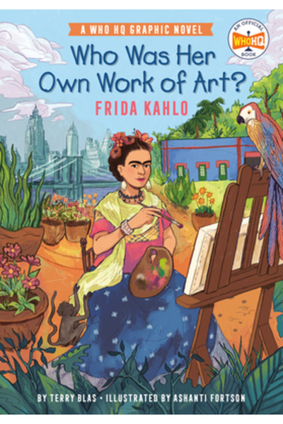 Penguin Workshop Cine a fost propria ei operă de artă?: Frida Kahlo: Un roman...