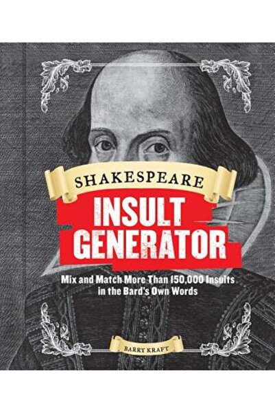 Chronicle Books Generator de insulte Shakespeare: Combină și potrivește peste...