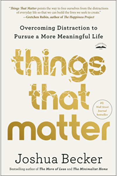 Waterbrook Pr Things That Matter: Overcoming to Pursue a More Meaningful Life