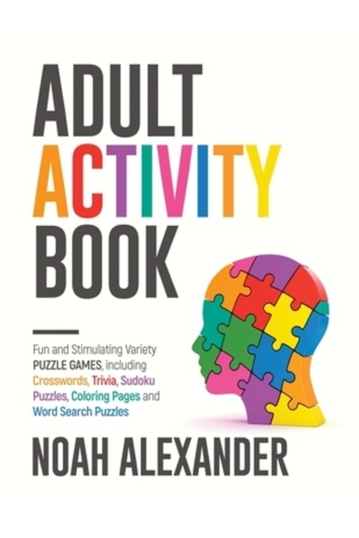 INDEPENDENT CAT Adult Activity Book: Fun and Stimulating Variety Puzzle Games...