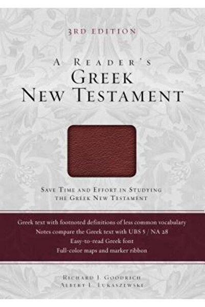 Zondervan Pub House Noul Testament grecesc pentru cititori - FL