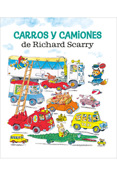 Golden Books Pub Co Inc Mașini și camioane de Richard Scarry (Mașini, camioan...