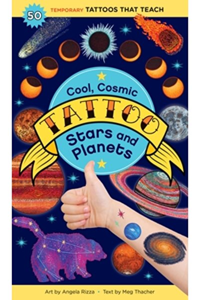 Storey Pub Tatuaje cosmice cool cu ​​stele și planete: 50 de tatuaje temporar...