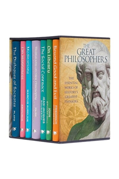 Sirius Entertainment Colecția Marii Filosofi: Set Deluxe cu 7 cărți, copertă ...