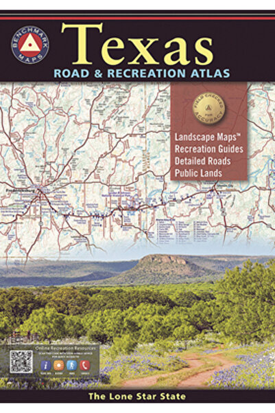 Benchmark Maps Texas Road & Recreation Atlas