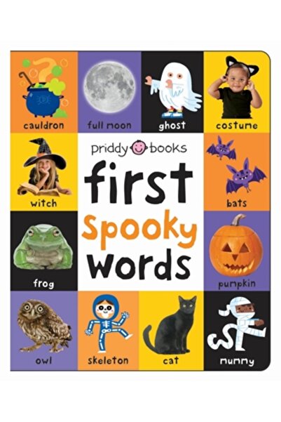 Priddy Books Primele 100 de căptușite: Primele cuvinte înfricoșătoare