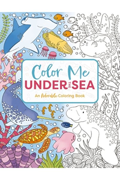Cider Mill Pr Colorează-mă sub mare: O carte de colorat adorabilă pentru adulți