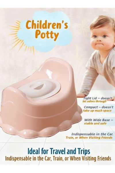 Generic Potty Training Toilet Seat for Toddlers Portable Travel Potty with Li...