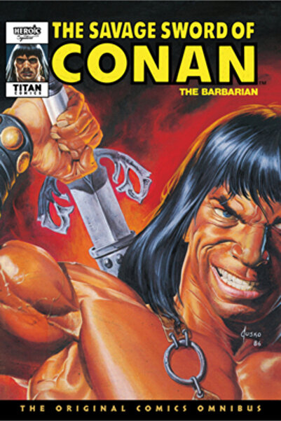 Titan Books Sabia sălbatică a lui Conan: Omnibusul original de benzi desenate...