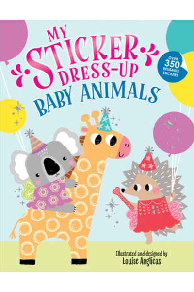 Sourcebooks Wonderland Jocul meu de îmbrăcat cu autocolante: Pui de animale