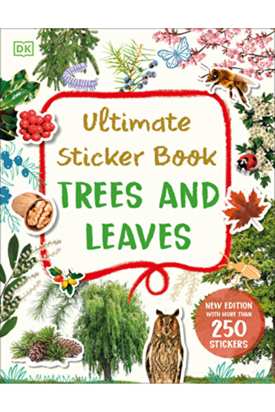 Dk Pub Cartea supremă cu stickere Copaci și frunze