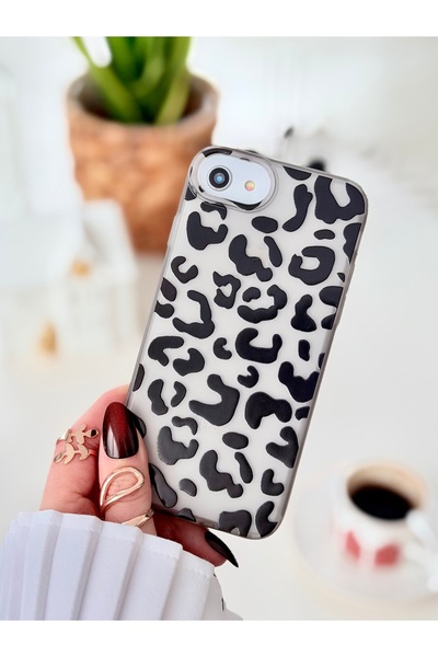 Go Aksesuar حافظة شفافة متوافقة مع آيفون 7 - 8 - إس إي 2020 - إس إي 2022، طبا...