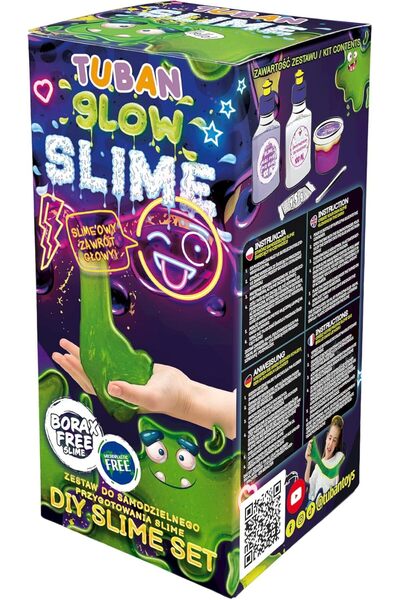 Generic مجموعة توبان لصنع سلايم متوهج في الظلام