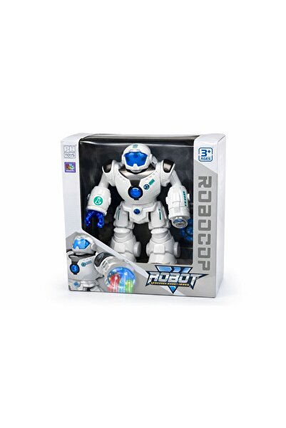 NASYONEL TOYS Işıklı Hareketli Robot Oyuncak – Çocuklar İçin Eğitici ve Eğlen...