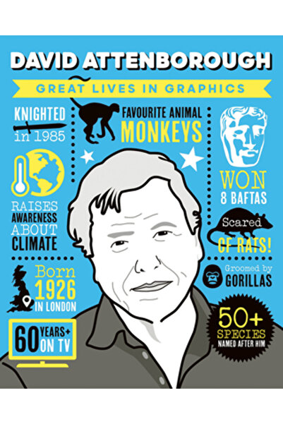 BUTTON BOOKS Vieți mărețe în grafică: David Attenborough