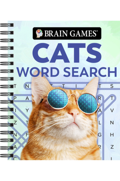 Pubn Intl Jocuri Creiere - Căutare de Cuvinte Pisici: Volumul 2