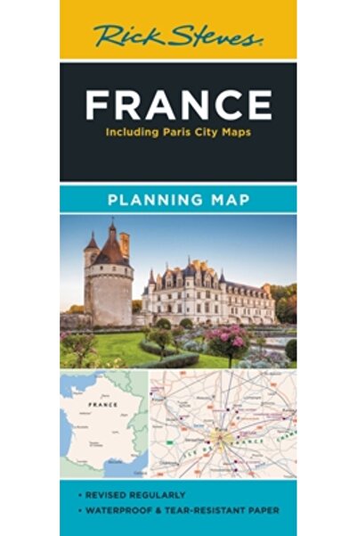 Avalon Travel Publ Harta de planificare a Franței de la Rick Steves: Inclusiv...