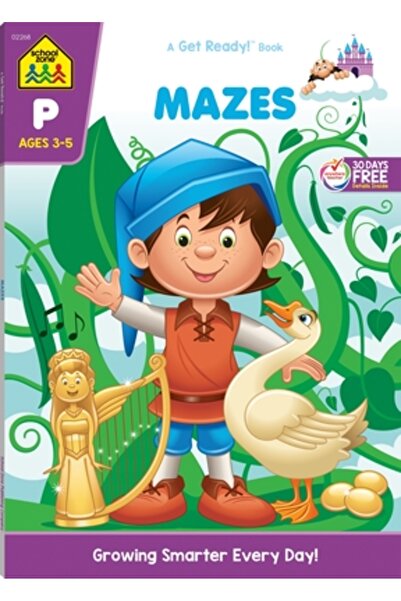 School Zone Caiet de lucru Labirinturi