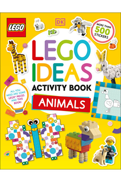 Dk Pub Carte de activități Lego Ideas cu animale: Plină de activități de cons...