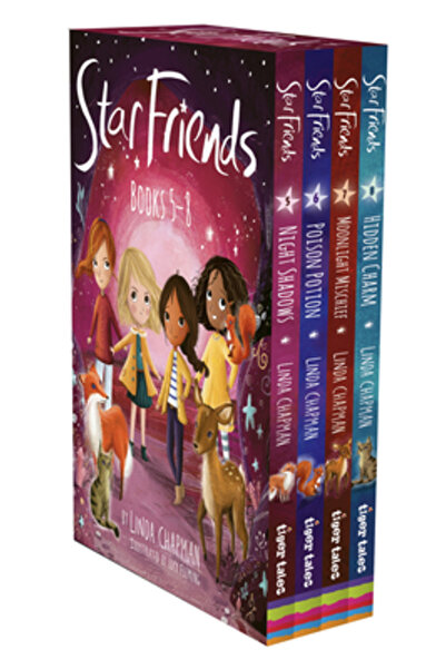 tiger tales Set cutie Star Friends cu 4 cărți, cărțile 5-8: Umbrele Nopții; P...