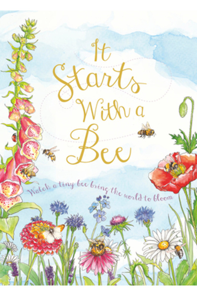 Qeb Pub Începe cu o albină: Urmărește o albină micuță cum aduce lumea la înfl...